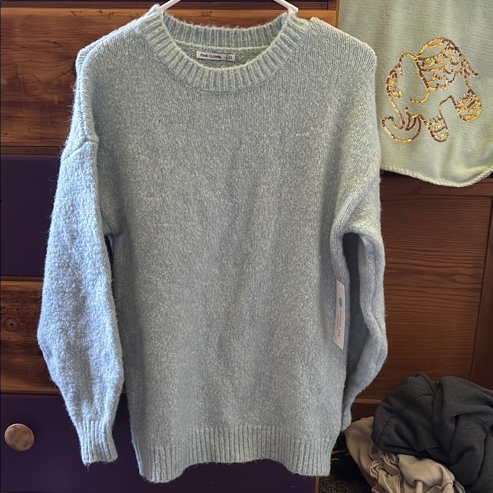 Blue Crewneck Sweater